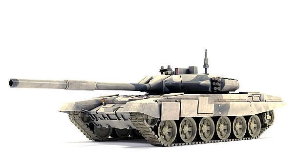 istock T-90 Main Battle Tank, isolated on white background 513355403