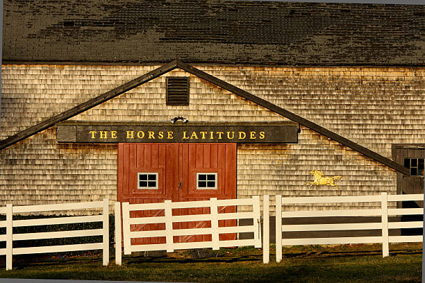 istock The Horse Latitudes, New England Fall Stable Scene 513358245