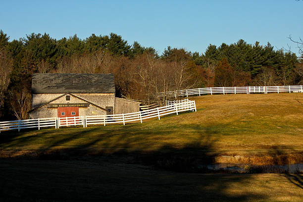 istock The Horse Latitudes, New England Fall Stable Scene 513358259