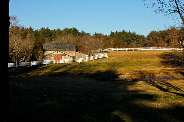 istock The Horse Latitudes, New England Fall Stable Scene 513358263