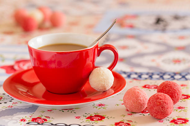 Coffee with Sweets stock photo