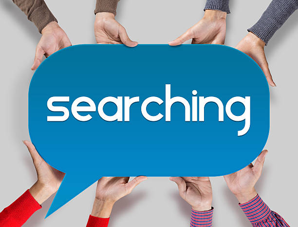istock Group of friends showing searching on speech bubble 513363550