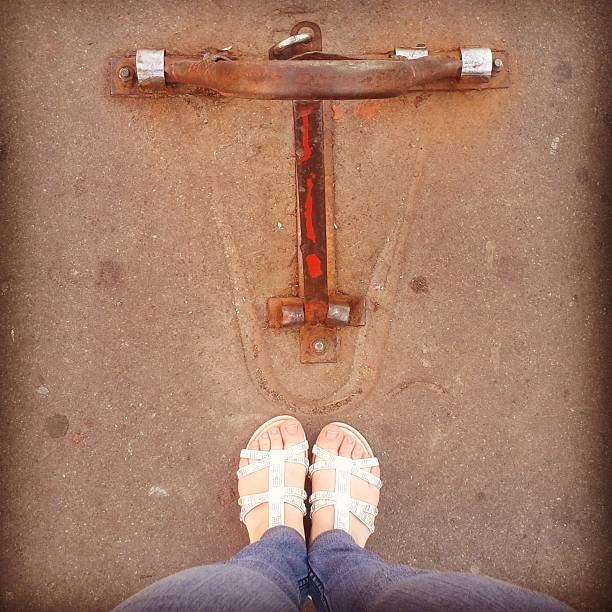 istock Feet on the Street. 513365820
