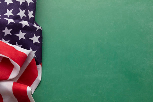 istock American flag against chalkboard background 513368706