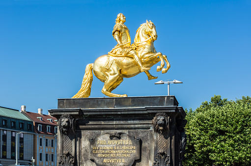 Golden Rider in Dresden
