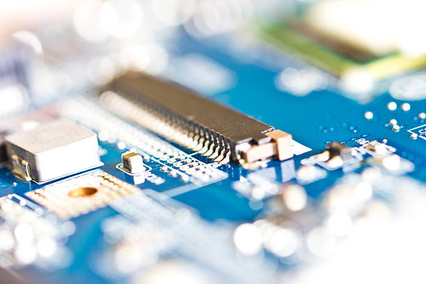 istock Detail of electronic board 513375450
