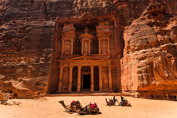 istock Al Khazneh or The Treasury at Petra. Jordan. 513377548