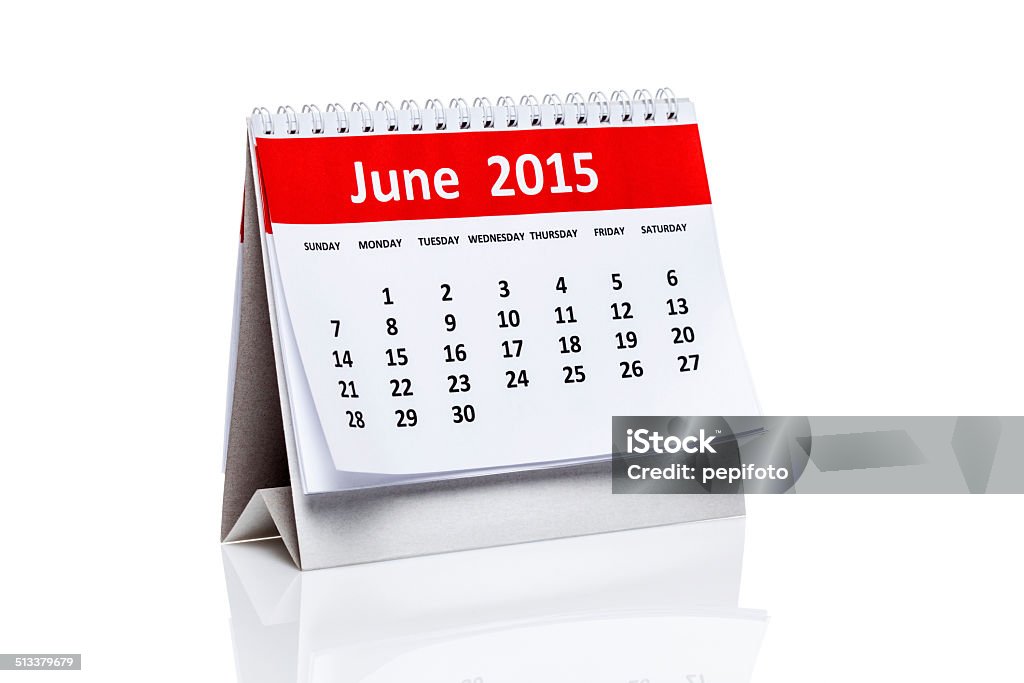Juni 2015 - Lizenzfrei 2015 Stock-Foto