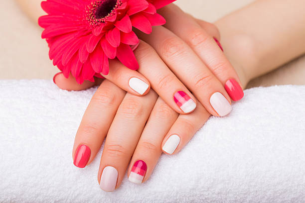 istock Woman with pretty nails 513381074