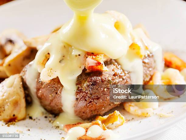 Steak Oscar Stock Photo - Download Image Now - Gourmet, Lobster - Seafood, Steak