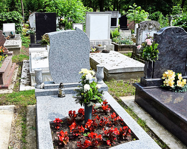istock Tombstones in the cemetery 513383742