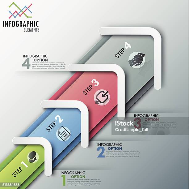 Modern Infographics Options Banner Stock Illustration - Download Image Now - Abstract, Business, Chart