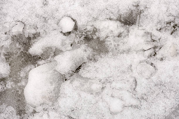 istock Close up of Frozen Snow 513392320