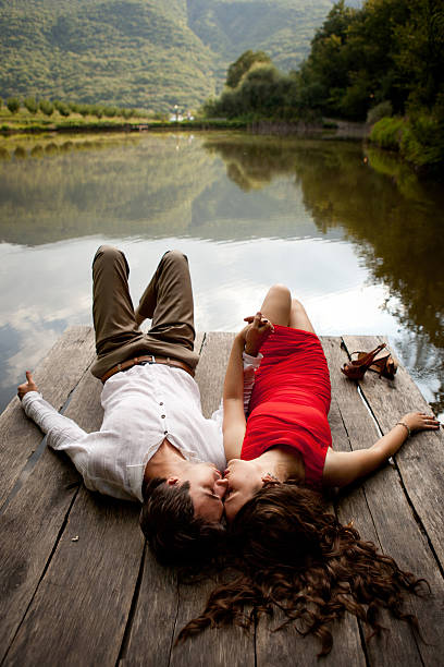 istock Man and woman are looking at each other 513392380