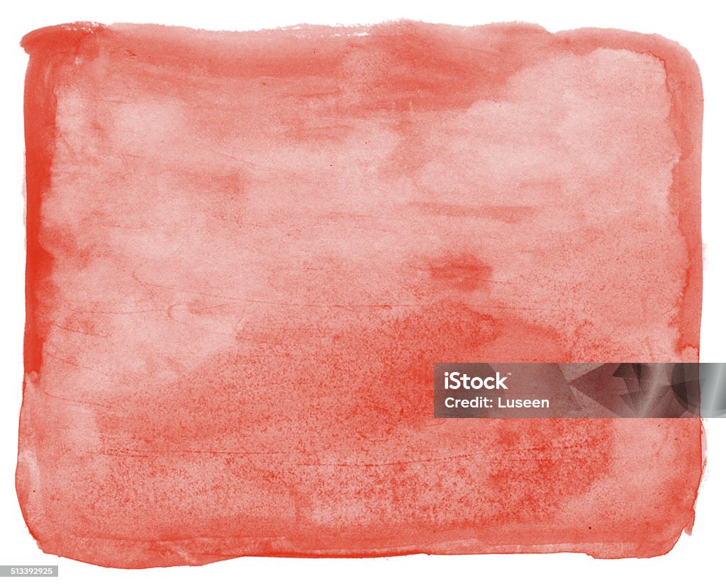 Light vermillion red watercolor background painting Textured abstract water color background, made with paints using paintbrush. With visible brush strokes and paper texture. Watercolor Painting stock illustration