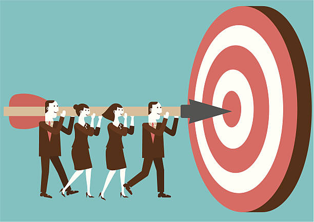 istock Big Business Team Target | New Business Concept 513393057