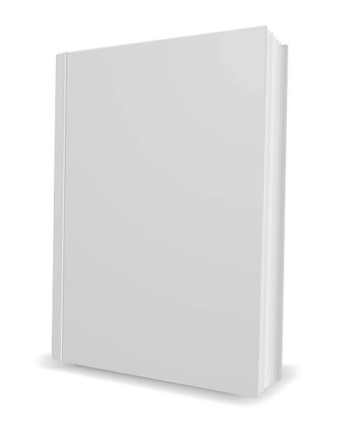 ilustraciones, imágenes clip art, dibujos animados e iconos de stock de libro blanco 3d icono - paperback