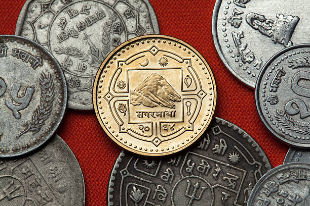 istock Coins of Nepal. Mount Everest (Sagarmatha) 513393802