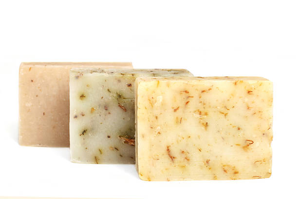 istock bars of natural soap with dried herbs 513393991