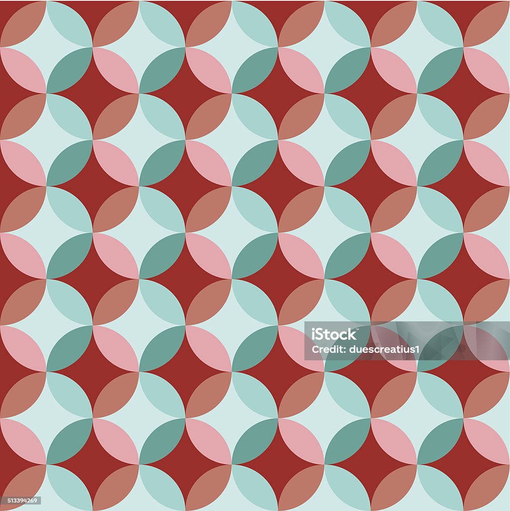 Blue Rodeo Pattern Circle Blue And Red Circle Pattern Background Stock Illustration - Download ...