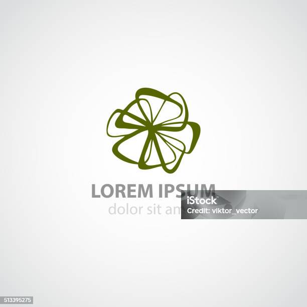 Ilustración de Vector Icono Plantilla De Negocios y más Vectores Libres de Derechos de Logotipo - Logotipo, Flor, Moda