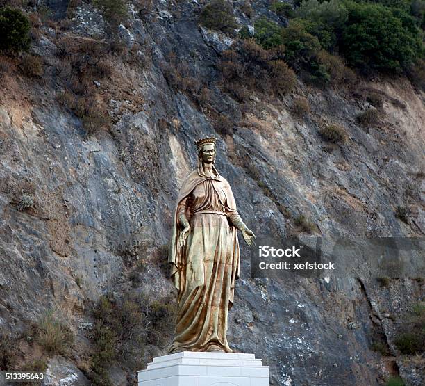 Statue Of Virgin Mary Stock Photo - Download Image Now - Kusadasi, Statue, Virgin Mary