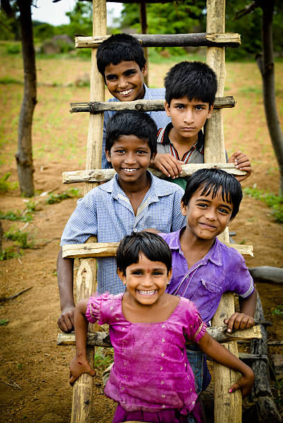 istock Indian rural children 513396439