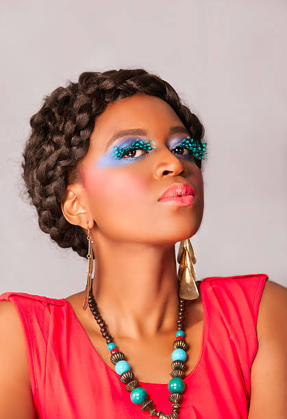 istock Colorful African beauty 513397907