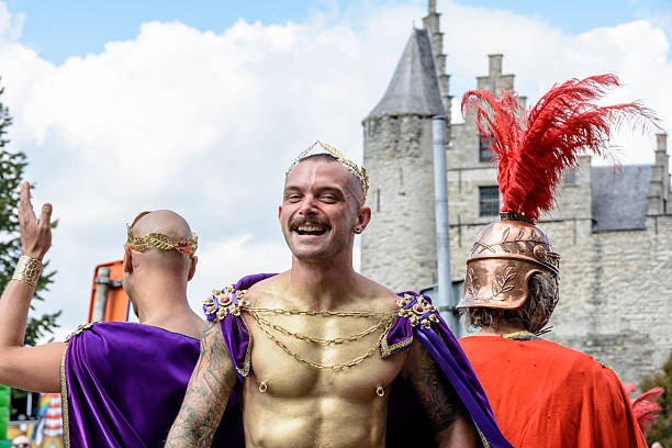 Antwerp Gay Pride 2014 stock photo