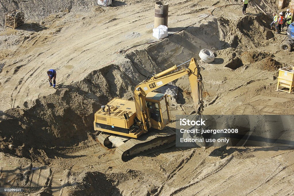 Schwere excavator - Lizenzfrei Aktivitäten und Sport Stock-Foto