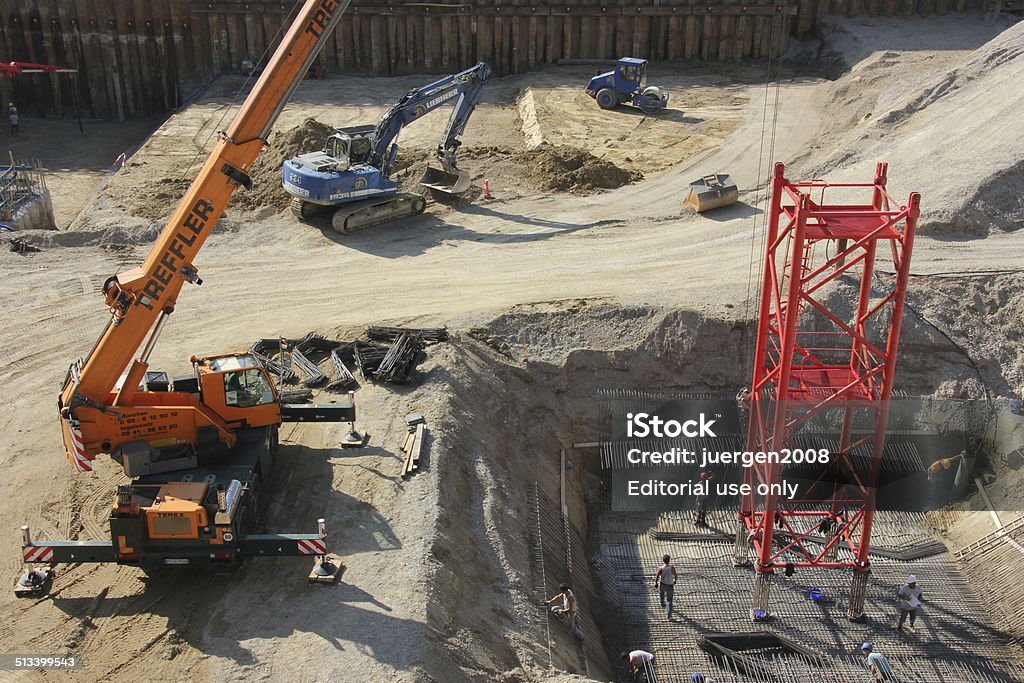 Schwere excavator - Lizenzfrei Aktivitäten und Sport Stock-Foto