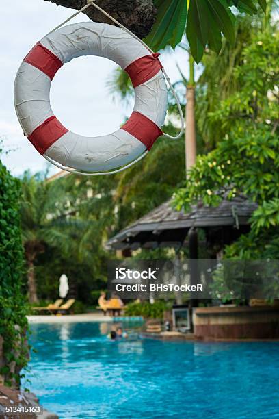 Buoy And Swimming Pool Stock Photo - Download Image Now - Assistance, Blue, Buoy