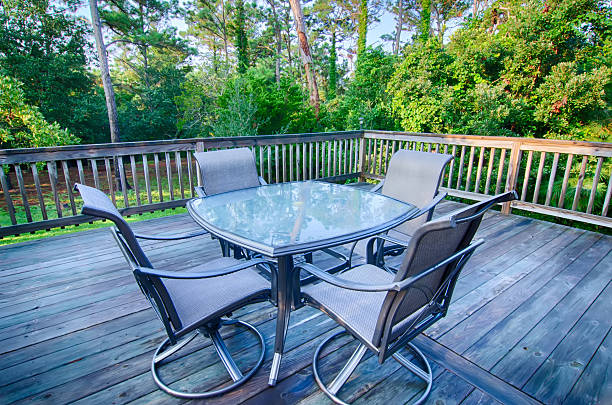istock beach house porch at sunrise 513421989