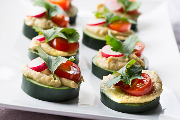 istock Healthy Cucumber Hummus Bites 513421996
