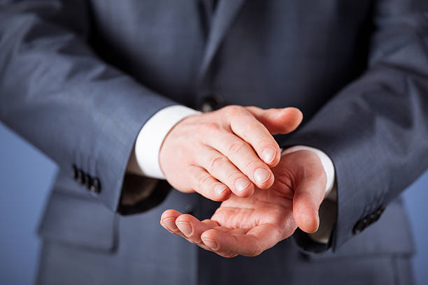 istock Businessman applauding 513422458