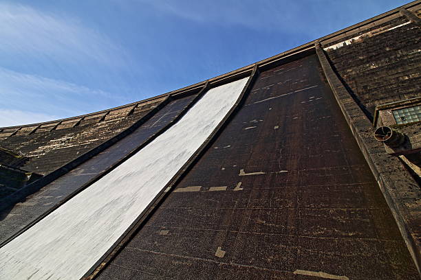 Side On Perspective of Baitings Dam, West Yorkshire, England
