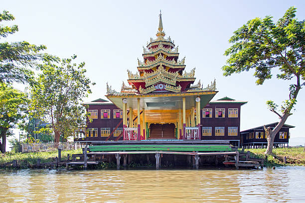 istock Ancient pagoda at Inle Lake in Myanmar 513439748