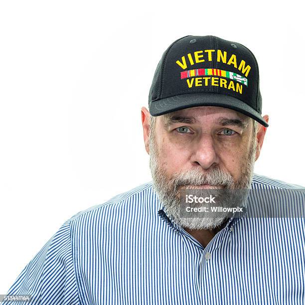Vietnam War Military Veteran Senior Adult Businessman Stock Photo - Download Image Now