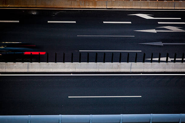 istock Urban highway traffic at night 513442672
