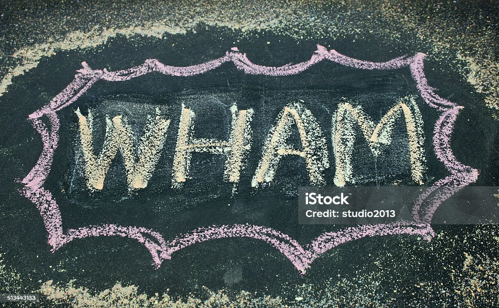the word wham Abstract Stock Photo