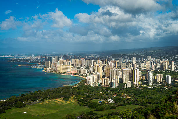 istock Honolulu From The Top of Diamond Head 513444240