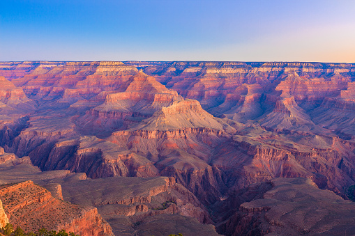 Amazing Sunrise Image of the Grand Canyon taken from Mather Point