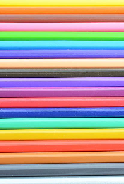 istock Collection of colored pencils forming a background 513447975