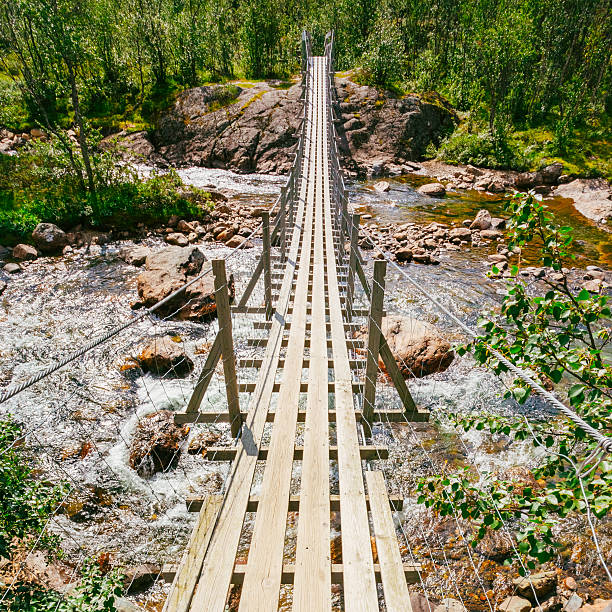 istock Bridge Across Norway Mountain River 513469623
