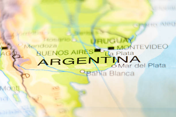 istock argentina country on map 513470723