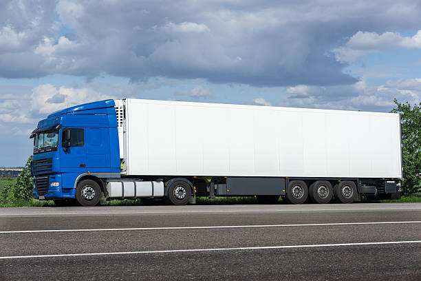 istock white truck on road 513472671
