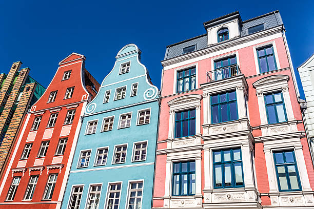 istock Historic Buildings in Rostock, Germany. 513473239