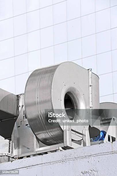 Industrial Sistema De Ventilación Foto de stock y más banco de imágenes de Aparato de aire acondicionado - Aparato de aire acondicionado, Climatización, Compresor - Motor