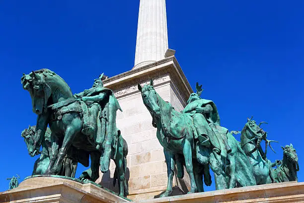 Photo of Hungary. Budapest.Monument Of The Millennium Of Hungary.