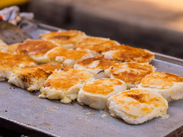 Arepas or cornmeal cakes from Cartagena in Colombia